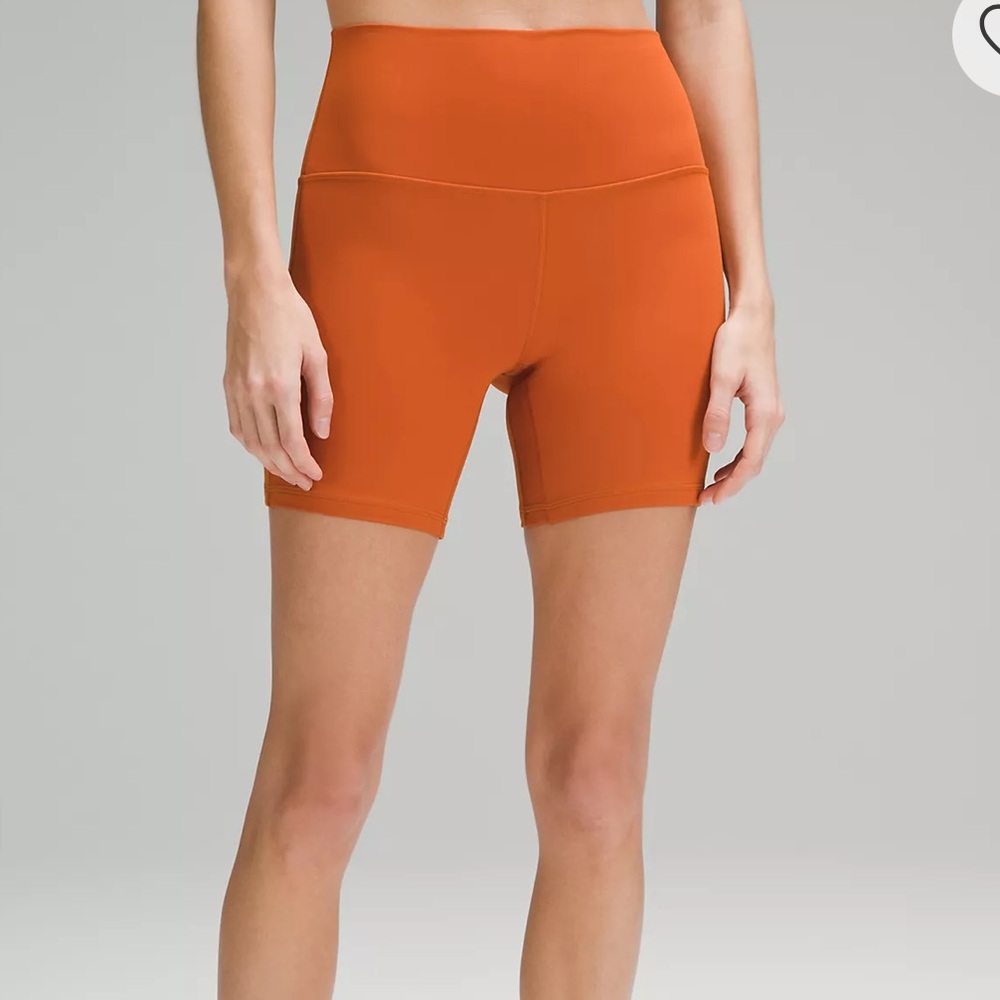 lululemon athletica Orange Women Shorts